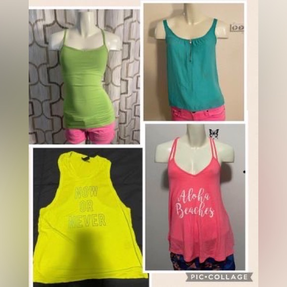 Women’s XS tank bundle (4 items- Express & Lucy brands included) - Picture 1 of 10